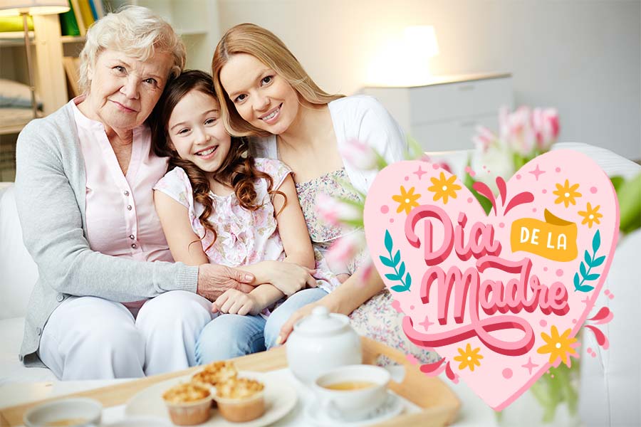 tres generaciones de mujeres, madres e hijas