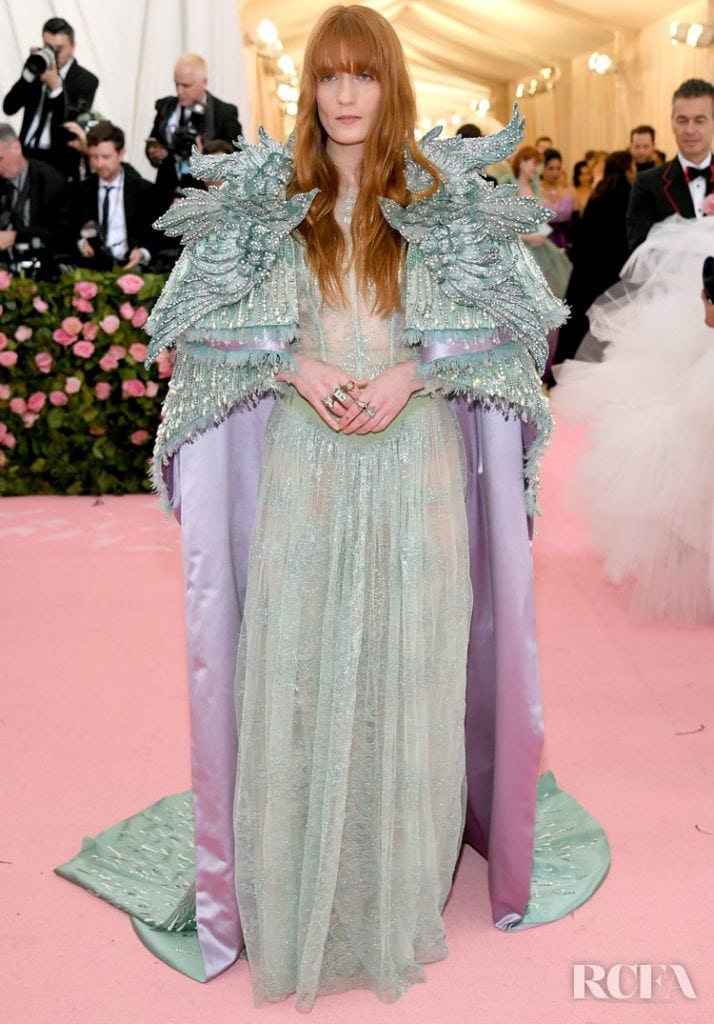 NEW YORK, NEW YORK - MAY 06: Florence Welch attends The 2019 Met Gala Celebrating Camp: Notes on Fashion at Metropolitan Museum of Art on May 06, 2019 in New York City. (Photo by Neilson Barnard/Getty Images)