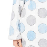 vista detalle manga chaquetilla pijama invierno para mujer