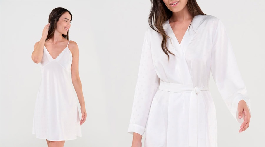 bata y camisón de novia